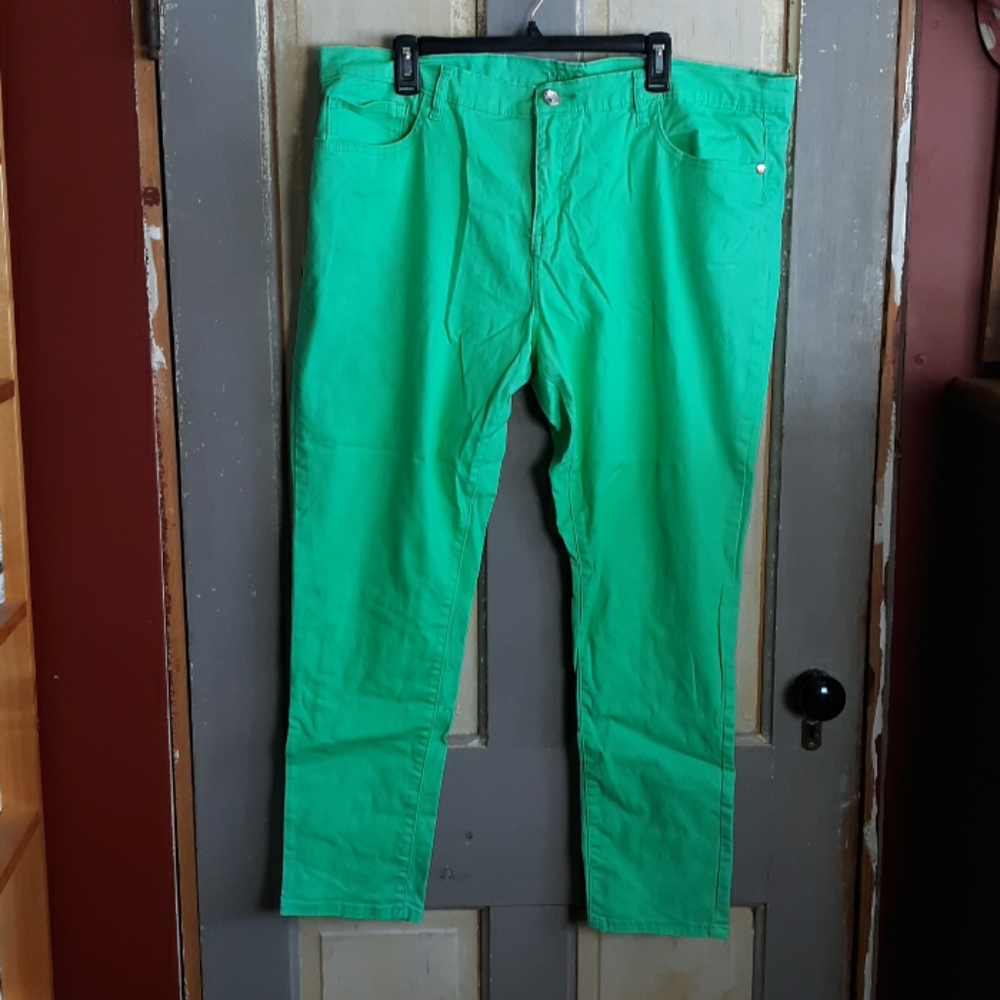 Reign Key Lime Green Skinny Jeans